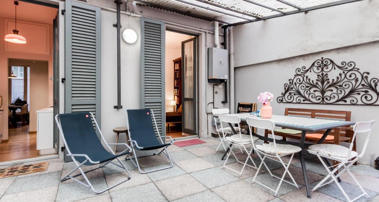 Joivy Apt For 6 With Big Terrace In Milan Centro Storico Exteriör bild