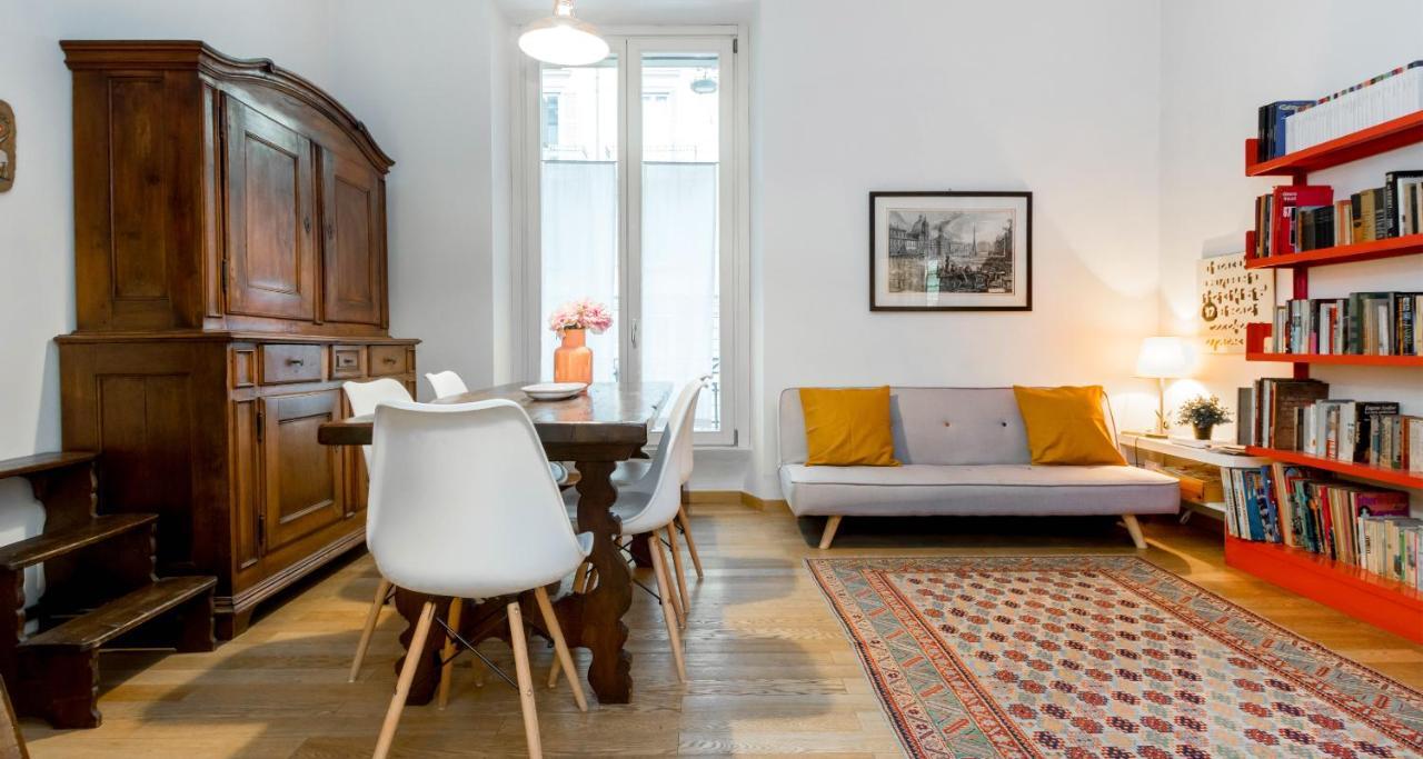 Joivy Apt For 6 With Big Terrace In Milan Centro Storico Exteriör bild